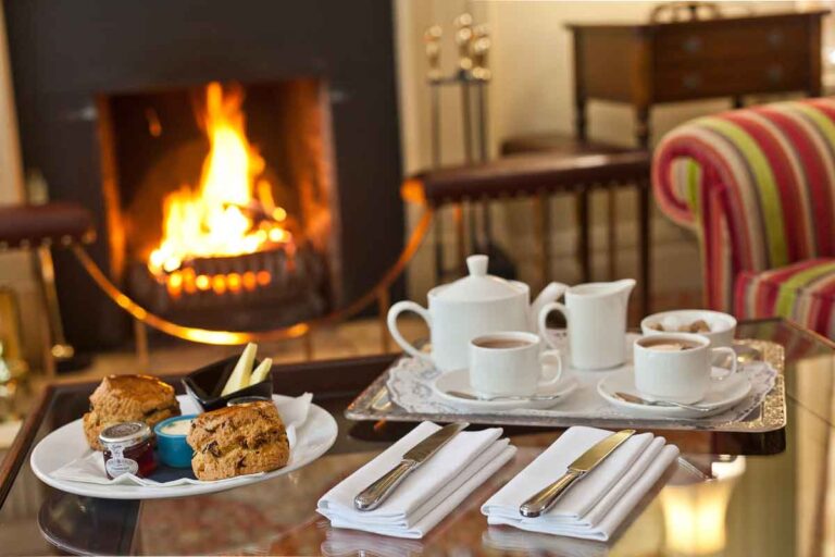 Afternoon Tea in Guest Lounge