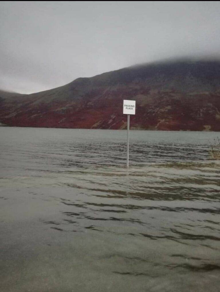 Buttermere Flood level